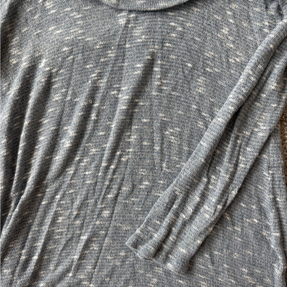 Motherhood Heathered Cowl Neck Sweater long sleeve maternity top size medium - Picture 9 of 10